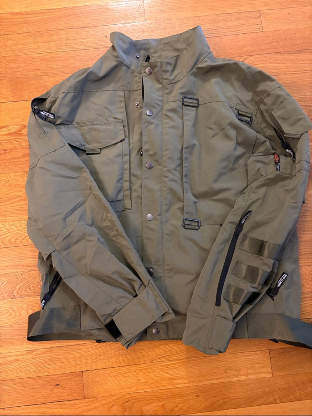 Womens Olive Green Tactical Jacket - Durable Outdoor Shell